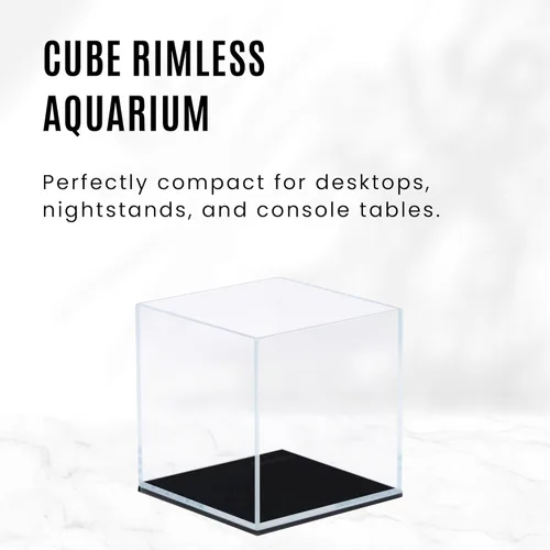 Miniatura 2 de Ultum Nature Systems - Acuario sin marcos ultratransparente, cristal con poco hierro, bordes con corte a inglete a 45º, grosor de 13/64 a 15/32