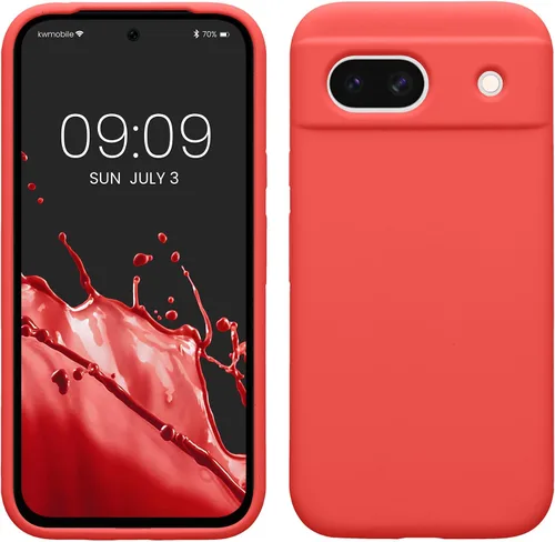 Miniatura 150 de kwmobile Funda Compatible con Google Pixel 6 Pro - Funda de Teléfono de Silicona TPU con Acabado Suave - Azul Caribe