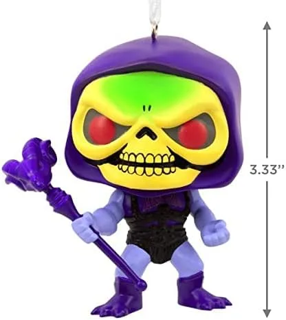 Miniatura 2 de Hallmark Funko Pop! Colección exclusiva de adornos navideños (esqueleto de maestros del universo)