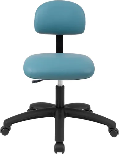 Miniatura 33 de Serie FSS Silla de asiento cuadrado de altura baja (43.2 cm - 55.9 cm) de asiento. Vinilo de tela - para oficina, garaje, escritorio, taller