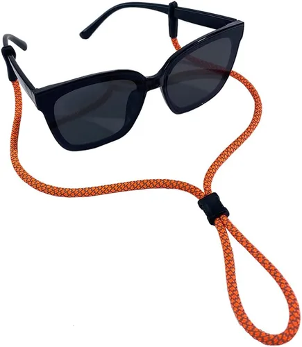 Miniatura 4 de Decker Eyewear Retainer Universal Fit Eyeglasses Lanyard 3PCS Reflective Glasses Strap One Size Fits Most Adjustable Sports Glasses Holder for Men