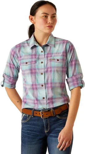 Miniatura 25 de Ariat Camisa de trabajo para mujer Rebar Made Tough Venttek Durastretch