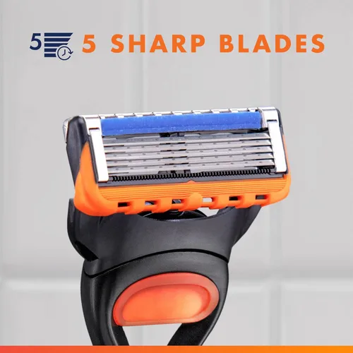 Miniatura 5 de Gillette Maquinilla de afeitar Fusion5 para hombre, mango + 1 repuesto de cuchilla de afeitar