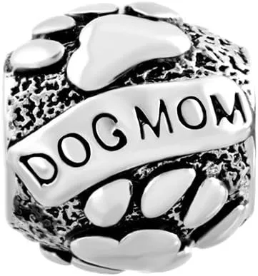 Miniatura 3 de CharmSStory Paws - Abalorio chapado en plata para pulseras