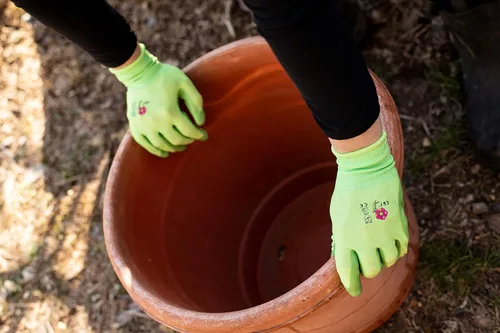 Miniatura 6 de Guantes de trabajo con revestimiento de micro espuma - Guantes de jardín, uso general, construcción, trabajo de jardinería, talla L