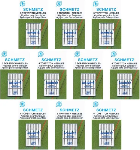Miniatura 11 de Agujas para máquina Topstitch-Tamaño 14/90 5/Pkg