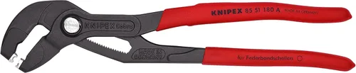 Miniatura 2 de Knipex Tools 85 51 180 A, pinzas para abrazaderas de manguera de 7.5 pulgadas