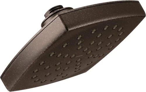 Miniatura 8 de Moen S6365EPBL Voss 6" Cabezal de ducha de función única Eco-Performance con tecnología de inmersión, negro mate Níquel pulido