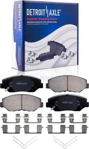 Miniatura 76 de Detroit Axle - Pastillas de freno traseras para Kia Sportage 2017-2022, Hyundai Tucson 2016-2021, pastillas de freno de cerámica 2018 2019 2020