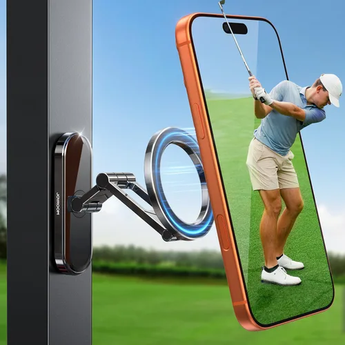 Miniatura 12 de Soporte magnético mejorado para carrito de golf, [triple pliegue + aleación] Regalos de golf para el Día del Padre para hombres, papá, golfista