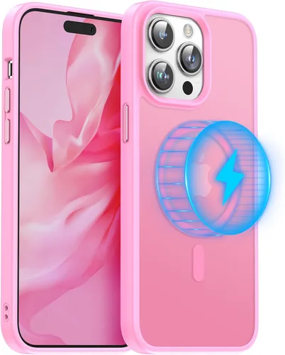 Miniatura 8 de Meifigno Magic Mag Series - Funda para iPhone 13 Pro, protección de grado militar y compatible con MagSafe, parte trasera mate translúcida