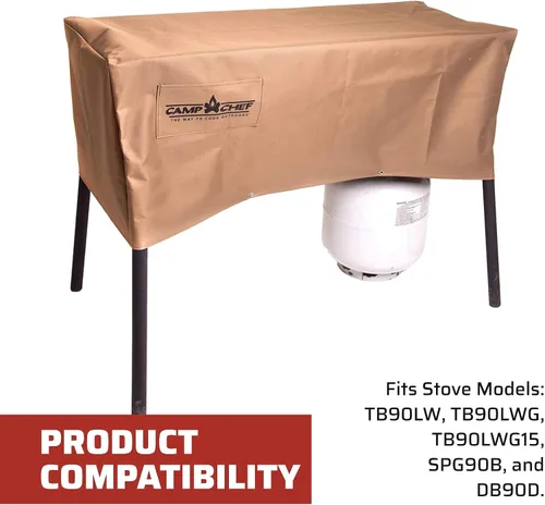 Miniatura 7 de Camp Chef PC42 Cubierta para estufa de patio Se adapta a los modelos TB90LW, TB90LWG, TB90LWG15, PRO90, SPG90B