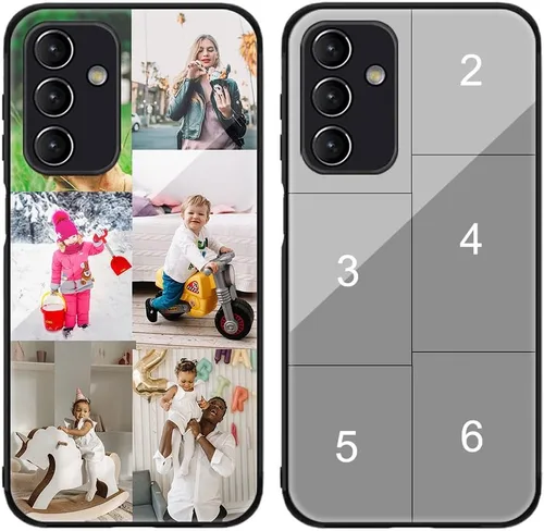Miniatura 528 de Funda de teléfono personalizada para Samsung Galaxy S22+ / S22 Plus 5G, funda de TPU suave de vidrio templado antiarañazos personalizada con foto