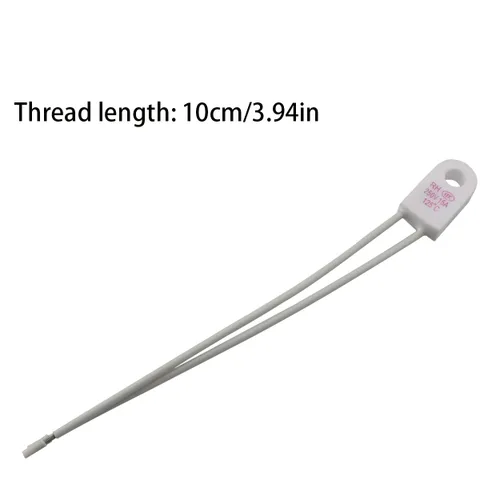 Miniatura 2 de 4 unids 257.0 °F Protector de sobretemperatura Fusible de cerámica Fusible térmico Circuito limitador de temperatura Corteos Fusible térmico