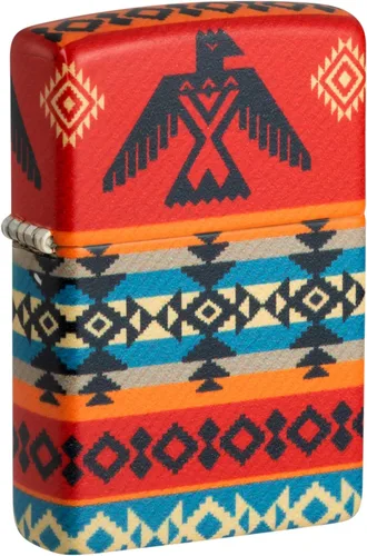 Zippo Encendedor: Patrón de Thunderbird Indio - 540 Color 48524