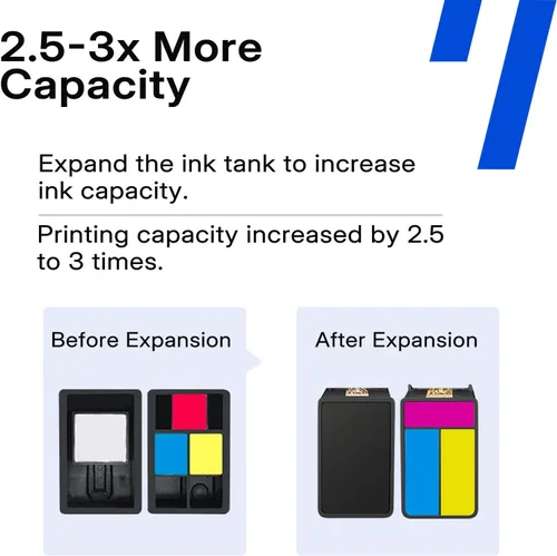 Miniatura 4 de 65XL - Cartuchos de tinta de repuesto para HP 65 XL, color negro, paquete para HP65 HP65XL con impresora Deskjet 3755 3758 3772 3752 3720 3722 2600