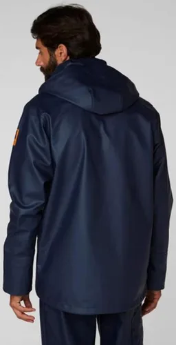 Miniatura 3 de Helly Hansen Workwear Gale Waterproof Jackets for Men Made from Heavy-Duty Polyurethane on Polyester Knit for High Mobility