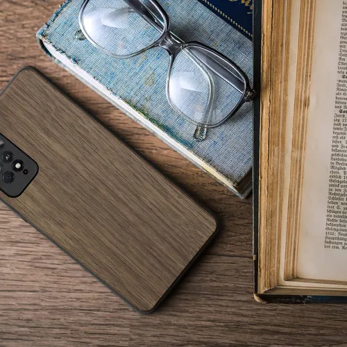 Miniatura 3 de kwmobile Funda de madera real compatible con Xiaomi Redmi Note 11 Pro/Note 11 Pro (5G) / Note 12 Pro (4G), funda de madera dura con parachoques