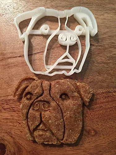 Miniatura 3 de Pitbull - Cortador de galletas y cortador de golosinas para perros, cara de perro