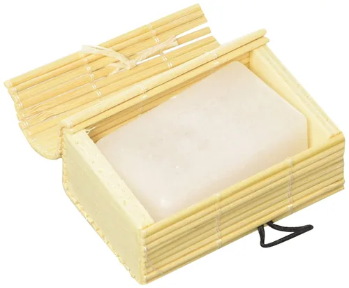 Miniatura 2 de Thai Crystal Deodorant Piedra sin perfume en caja de bambú. 0.24 libras