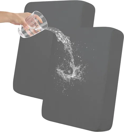 Miniatura 40 de Easy-Going - Fundas elásticas 100% impermeables para cojín de sofá, funda protectora para cojín de sofá, protector de muebles elástico para niños