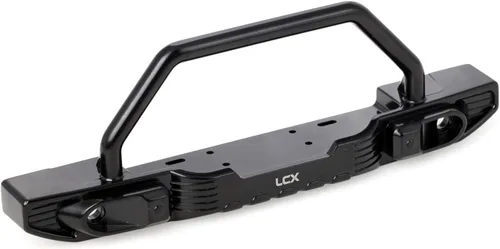 Miniatura 2 de LCX Racing 1/10th RC Crawler Car CNC mecanizado aleación de aluminio parachoques delantero para RC Car Axial SCX10 III SCX10.3 AXI03007