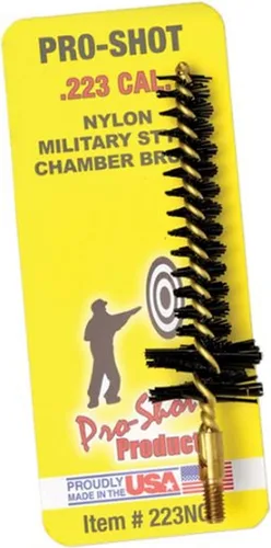 Miniatura 6 de Pro-Shot Products Chamber Brushes: Bronze/Nylon/Stainless, Brass Core, Dual-Diameter & Standard Designs, Star/Locking Lug Recess Compatible