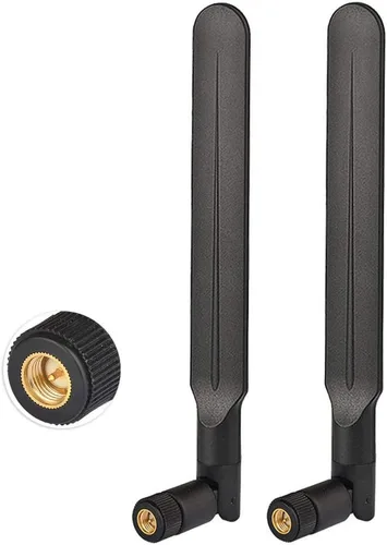 Miniatura 8 de Bingfu Antena externa SMA macho 4G LTE 3dBi (paquete de 2) compatible con enrutador inalámbrico 4G LTE CPE Hotspot Industrial IoT router celular