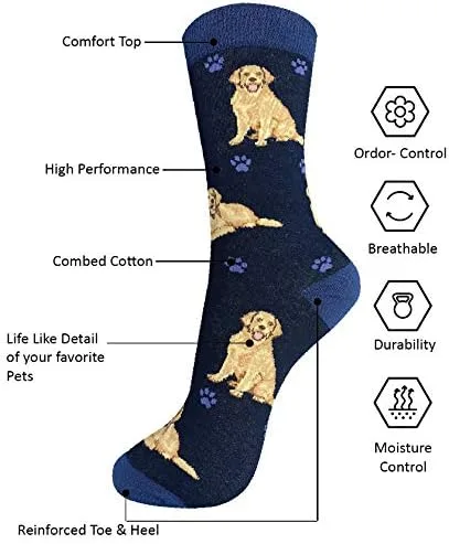 Miniatura 2 de Calcetines para amantes de las mascotas, divertidos, para todas las estaciones, talla única, para mujeres y hombres, regalos de gatos y perros