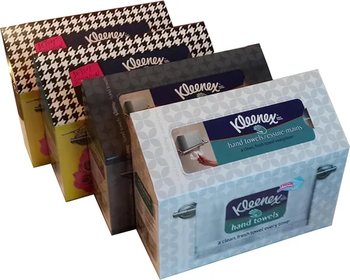 Miniatura 12 de Kleenex Toallas de papel desechables para manos, 6 cajas, 60 toallas por caja (360 toallas en total), el empaque puede variar