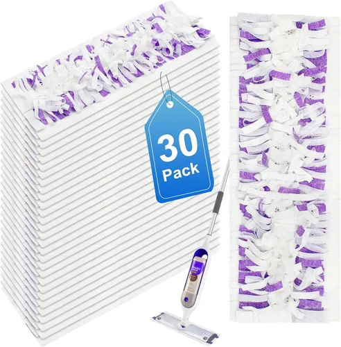 Miniatura 11 de Paquete de 2 almohadillas reutilizables mejoradas para fregona compatibles con Swiffer PowerMop, almohadillas de repuesto para mopa Swiffer Power