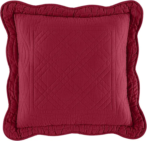 Miniatura 55 de BrylaneHome Almohada cuadrada Florence - Flor antigua