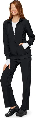 Miniatura 2 de Cherokee Infinity Zip Front Scrub Jackets for Women, 4-Way Stretch Fabric 2391A