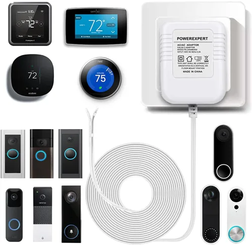 Miniatura 2 de LIANSUM Adaptador de cable transformador C de 24 V para termostato y todas las versiones de timbre de timbre, compatible con Nest 1st/2nd, Ecobee