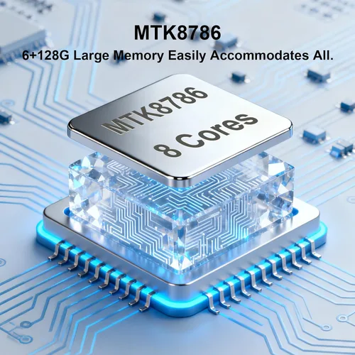 Miniatura 4 de Televisor portátil de 21.5 pulgadas con pantalla táctil, sistema operativo Android 14, 6 GB+128 GB, 1080P Smart Handy TV con cámara integrada de 13