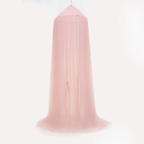 Toldo de cama para niños, mosquitera colgante de princesa para cuna, rincón, castillo, guardería, decoración de habitación de niños, rosa