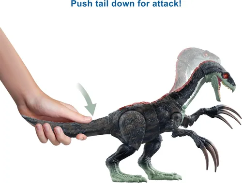 Miniatura 2 de Mattel Jurassic World Dominion Sound Slashin Therizinosaurus - Figura de acción de dinosaurio con función de ataque y sonidos