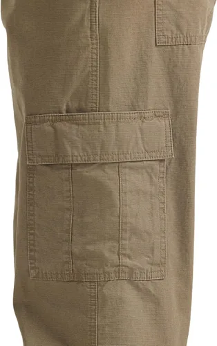 Miniatura 4 de Wrangler Authentics - Pantalón cargo de pierna recta y ajuste holgado para hombre