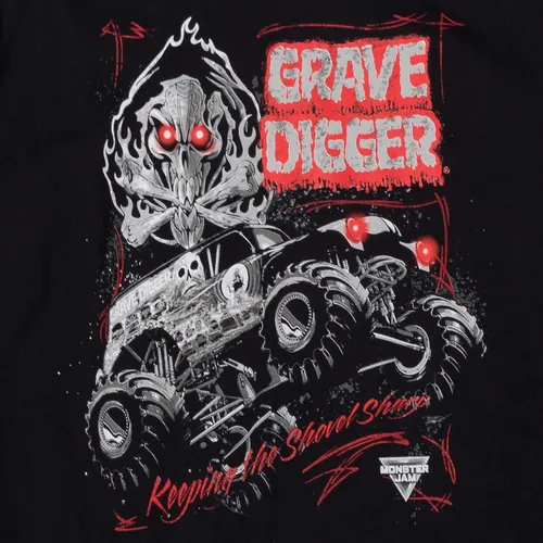 Miniatura 2 de Monster Jam Grave Digger Maximum Destruction - Sudadera con capucha para adultos