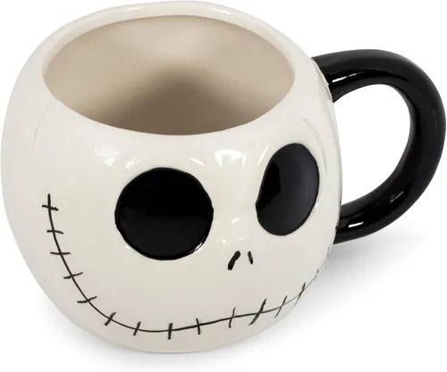 Miniatura 2 de Nightmare Before Christmas The Jack Skellington - Taza de café de 20 onzas Taza de cerámica de gran tamaño, taza de café Taza de café esculpida