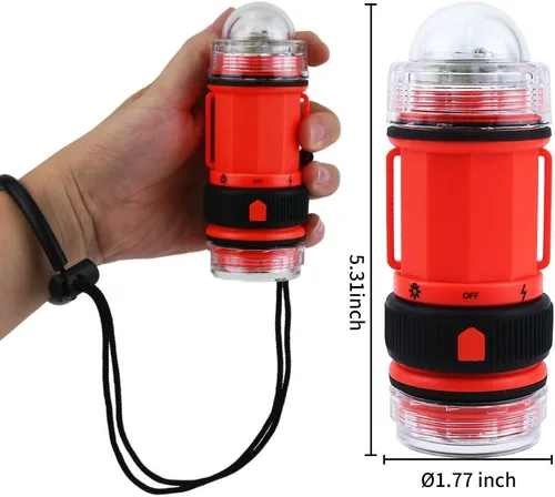 Miniatura 3 de Potente luz de buceo, linternas impermeables linterna de buceo, luces submarinas de alto lúmenes linternas linternas. linterna submarina más
