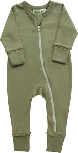 Miniatura 9 de PARADE Organic Essential Basic - Mameluco con cremallera de 2 vías, manga larga