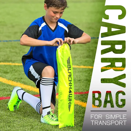 Miniatura 3 de Franklin Sports Blackhawk Backyard Soccer Goal - Portable Pop Up Soccer Nets - Youth + Adult Folding Indoor + Outdoor Goals - Multiple Sizes +