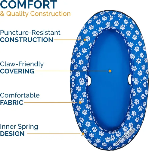 Miniatura 5 de SwimWays Paddle Paws - Balsa flotante para perros, grande (65 libras y más)