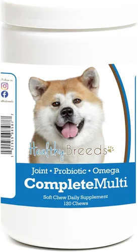 Miniatura 43 de Healthy Breeds Boxer todo en uno multivitamínico suave masticable 120