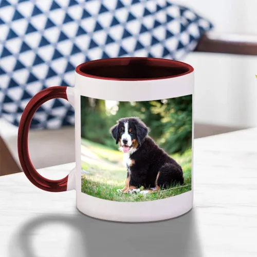 Miniatura 5 de Taza de café en forma de corazón personalizada foto foto y texto taza de té cerámica 11 oz Mango de corazón