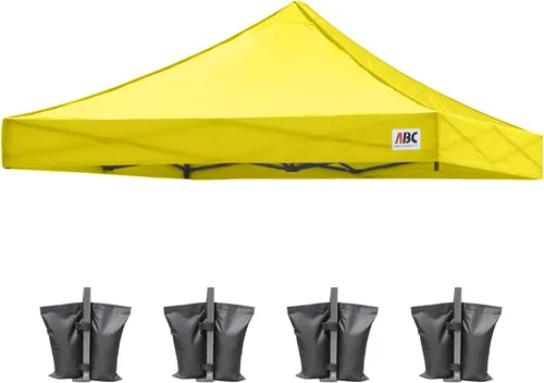 Miniatura 79 de ABCCANOPY - Toldo de repuesto para carpa desplegable (10x10 pies, beige)