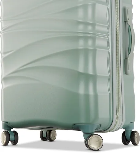 Miniatura 7 de American Tourister Cascade Hardside - Maleta giratoria rígida ligera, Verde salvia