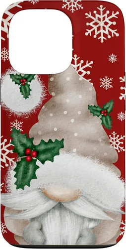 Miniatura 10 de Aesthetic Snowflake Cute Winter Gnome for Christmas Grandma Case for iPhone 17