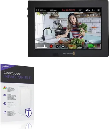 Miniatura 8 de BoxWave Protector de pantalla compatible con Blackmagic Video Assist 7 3G – ClearTouch Anti-Glare (2 unidades), antihuellas mate